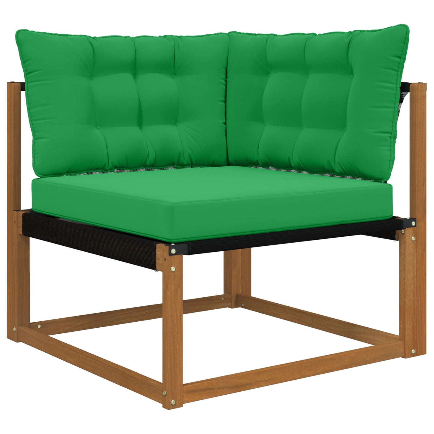 Cuscino per divano da esterno Poliestere Verde 80 x 43 x 10 cm | homemem39