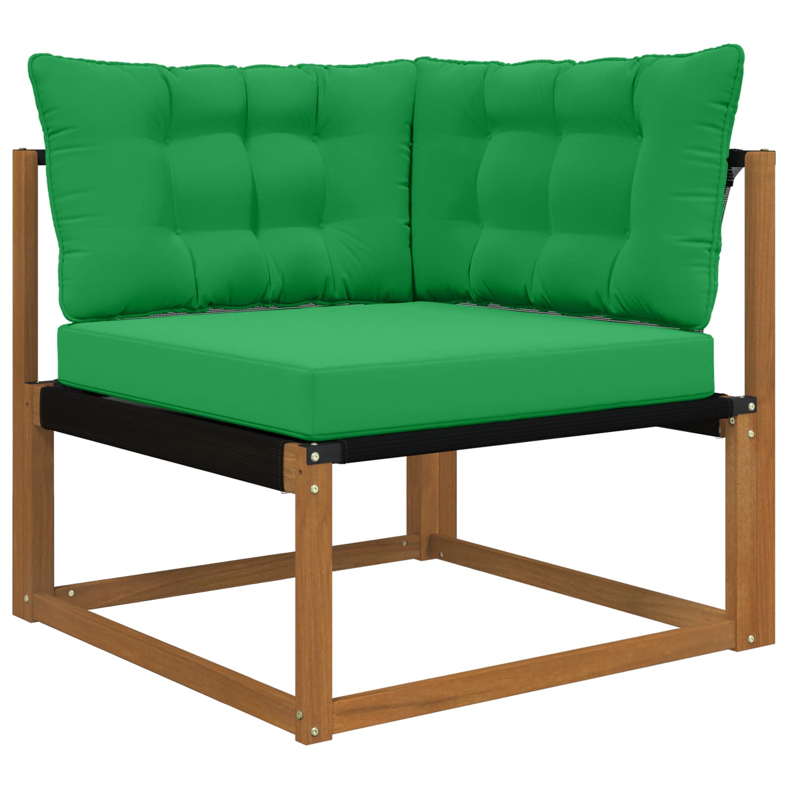 Cuscino per divano da esterno Poliestere Verde 80 x 43 x 10 cm | homemem39