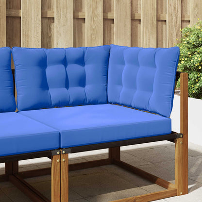Cuscino per divano da esterno Poliestere Blu Reale | homemem39