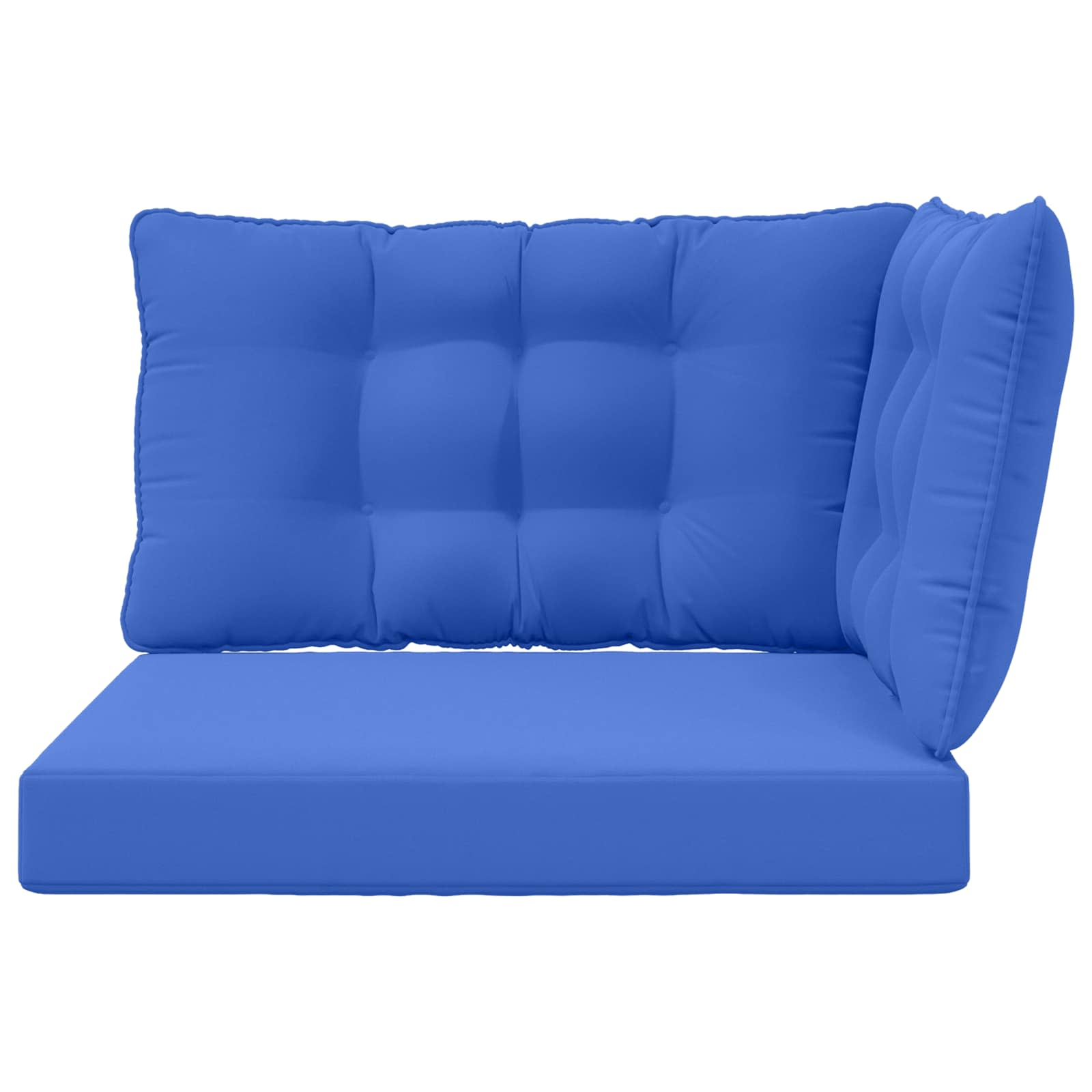 Cuscino per divano da esterno Poliestere Blu Reale | homemem39