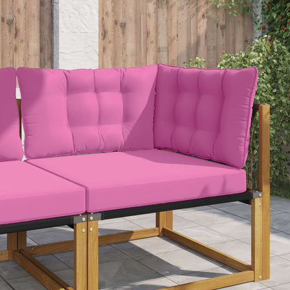 Cuscino per divano da esterno Poliestere Rosa 68,5 x 68,5 cm