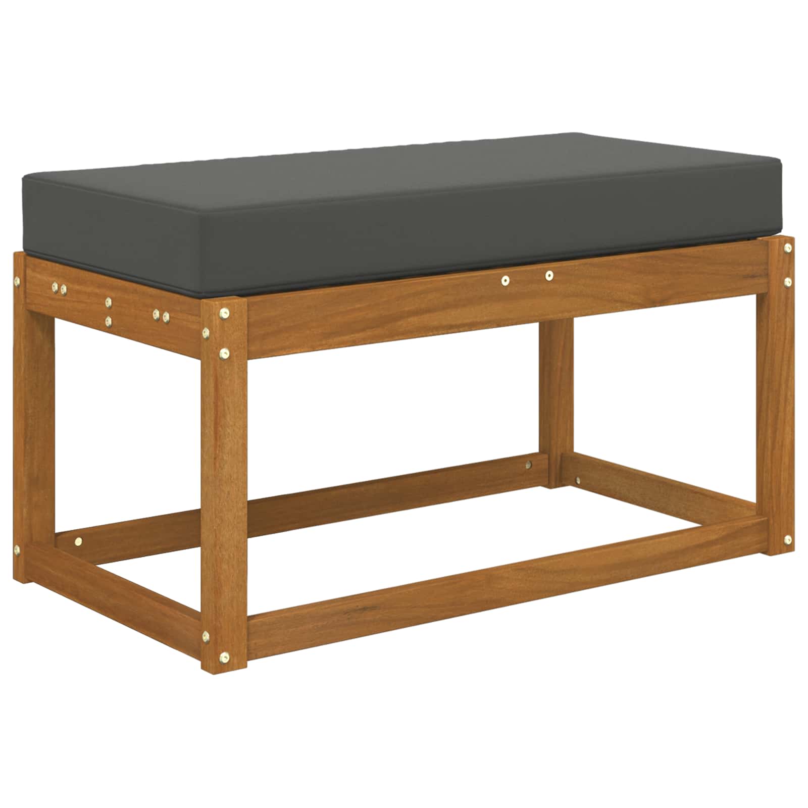 Cuscino da Sedia Esterno Antracite 80 x 40 x 8 cm | homemem39