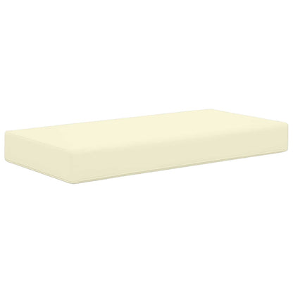 Cuscino da Sedia Esterno Crema 80 x 40 x 8 cm 100% Poliestere | homemem39