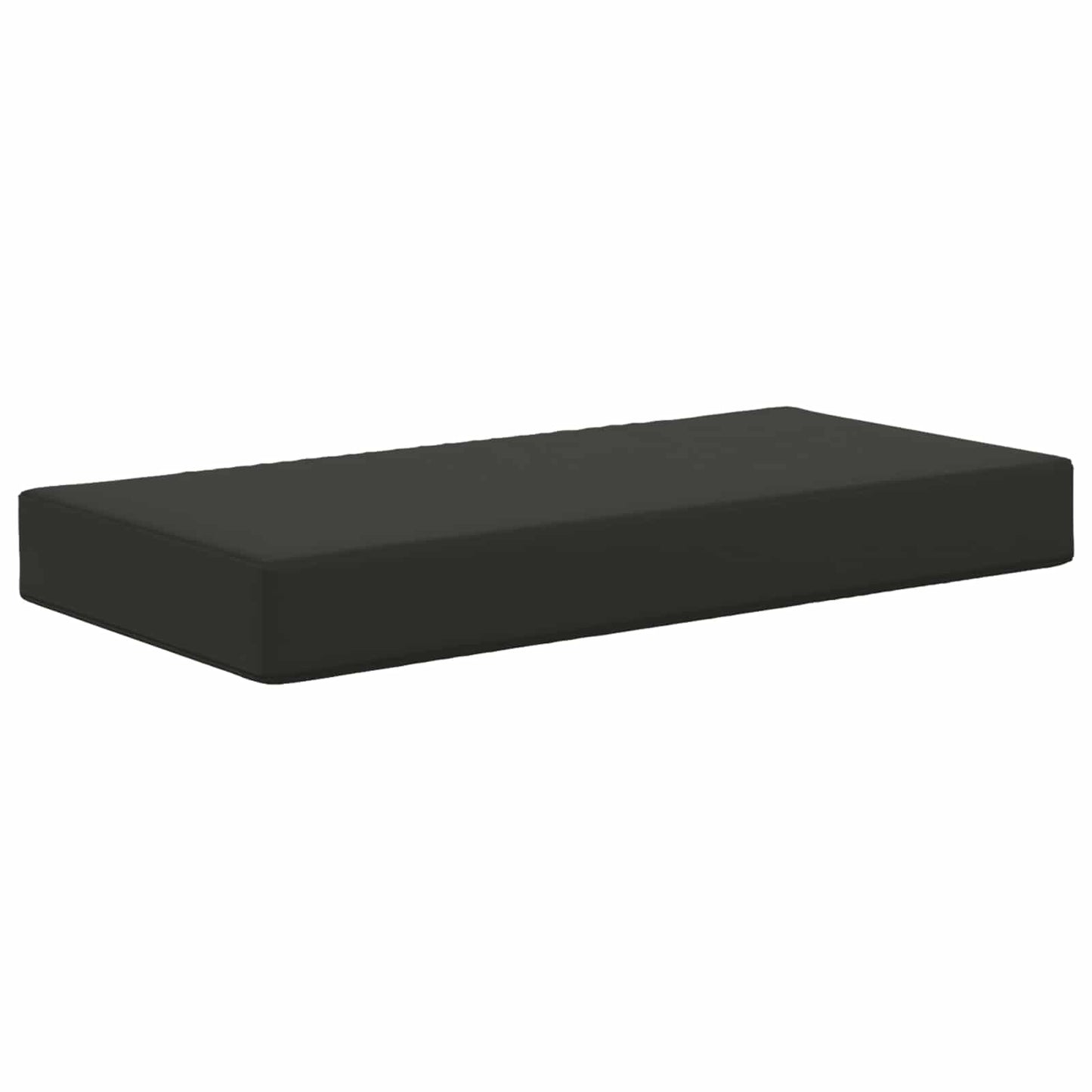 Cuscino da Sedia Esterno Nero 80 x 40 x 8 cm 100% Poliestere | homemem39