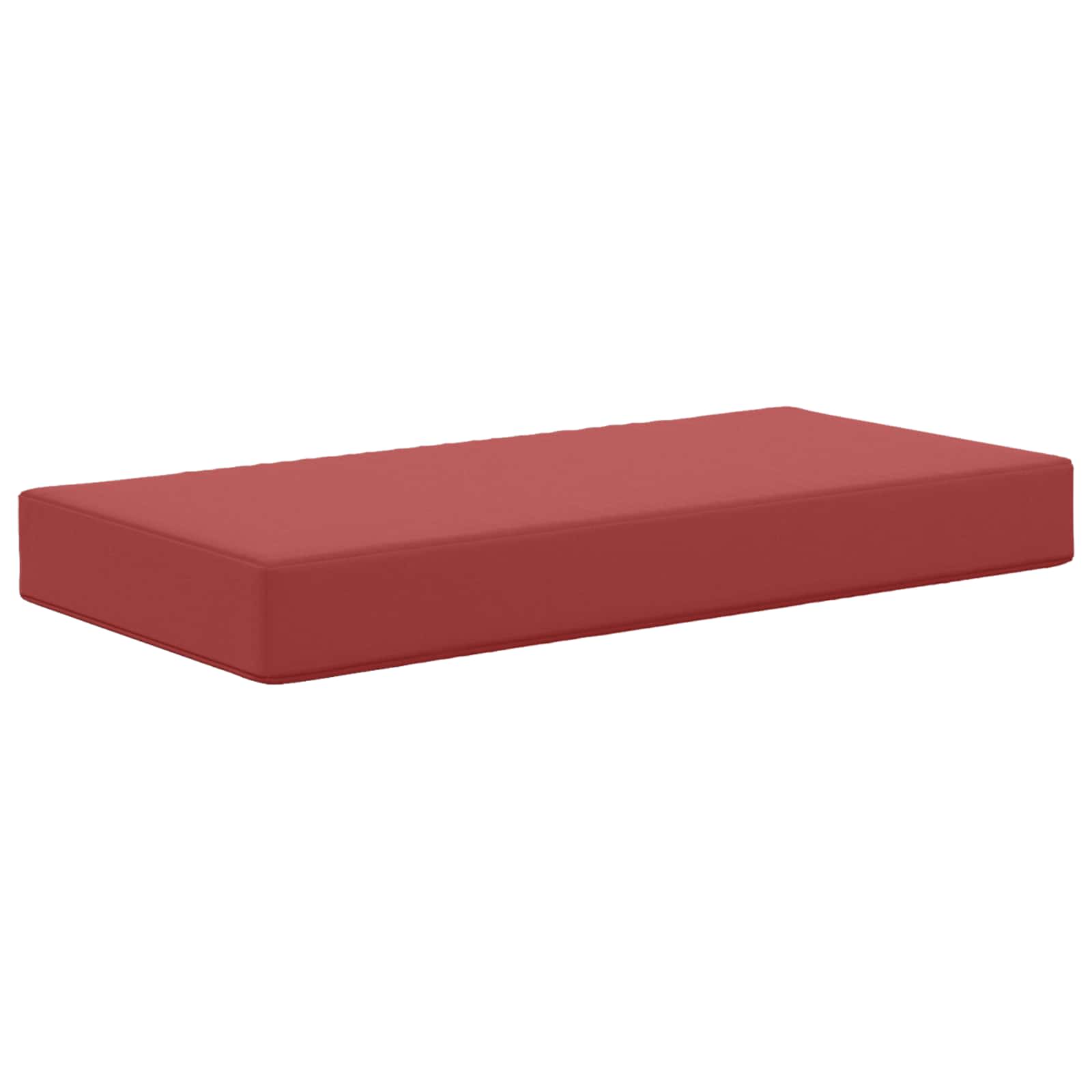 Cuscino da Sedia Esterno Rosso vino 80 x 40 x 8 cm | homemem39