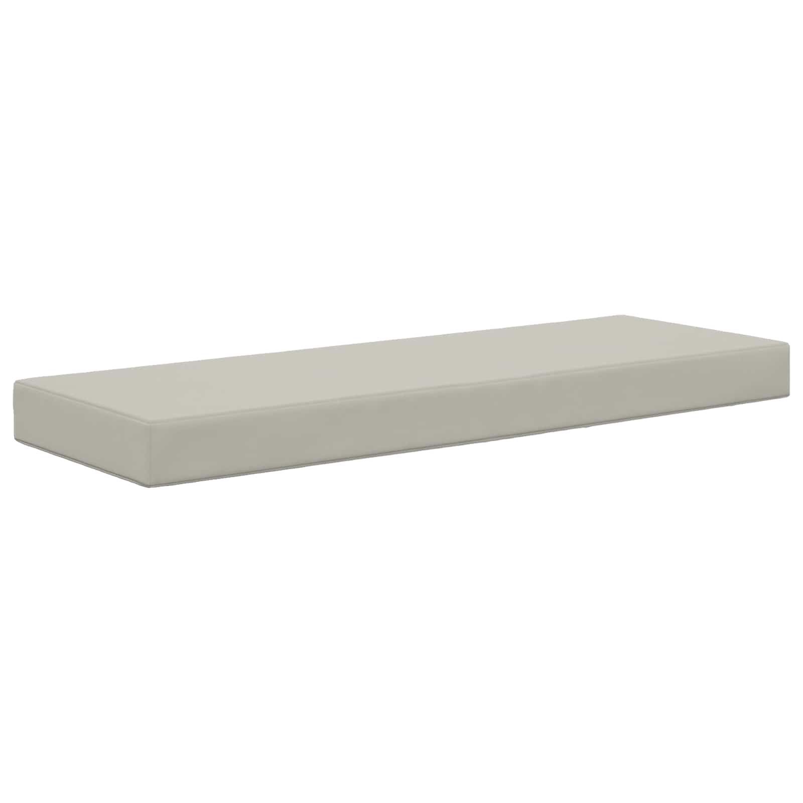 Cuscino da Sedia Esterno Grigio 111,5 x 40 x 8 cm | homemem39