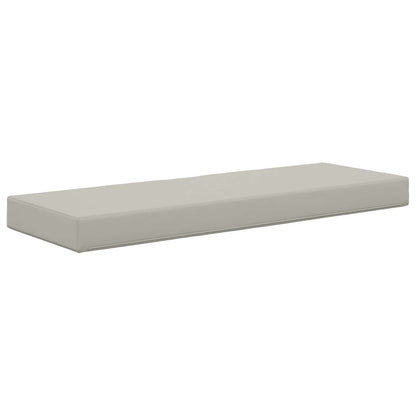 Cuscino da Sedia Esterno Grigio 111,5 x 40 x 8 cm | homemem39