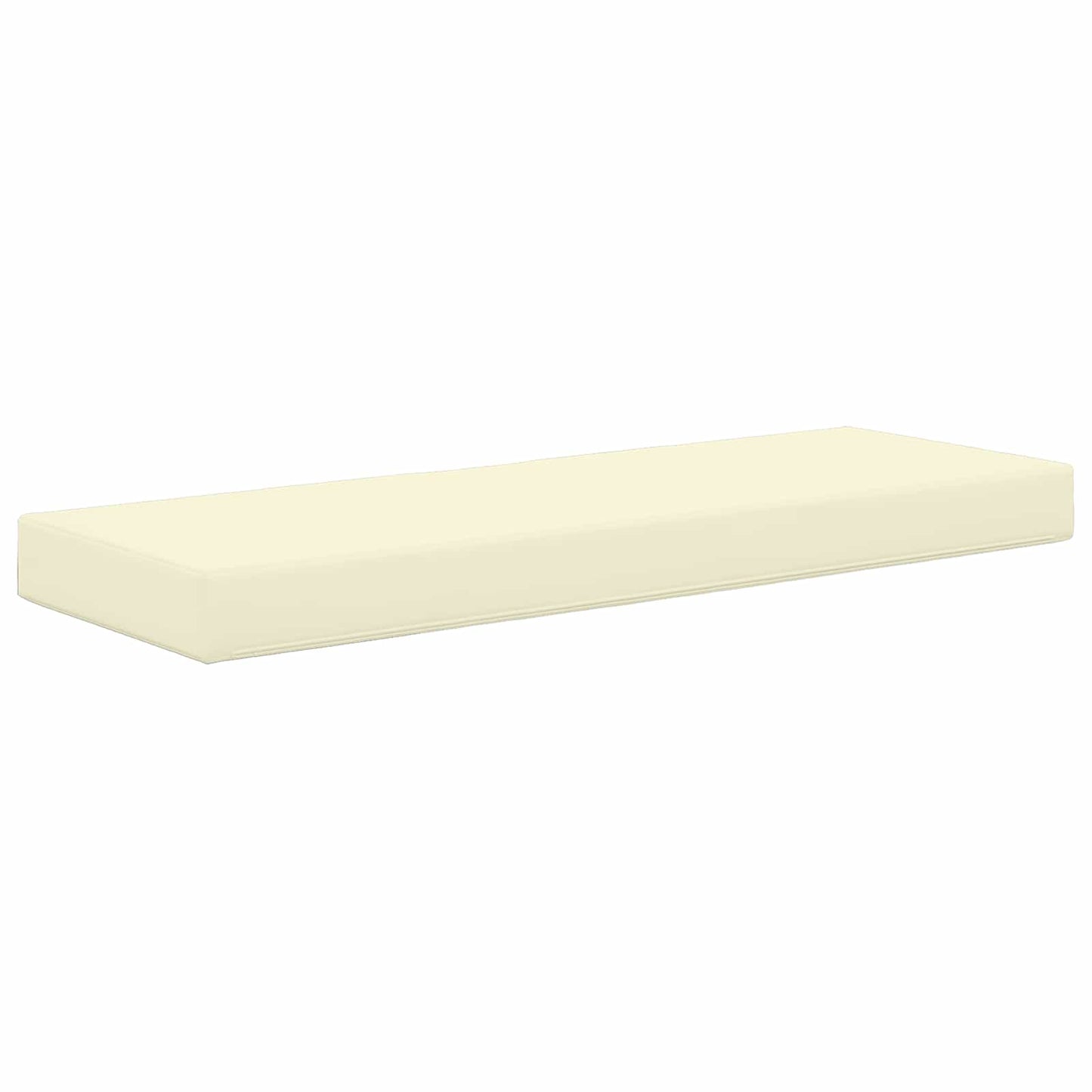 Cuscino da Sedia Esterno Crema 115 x 40 x 8 cm 100% Poliestere | homemem39