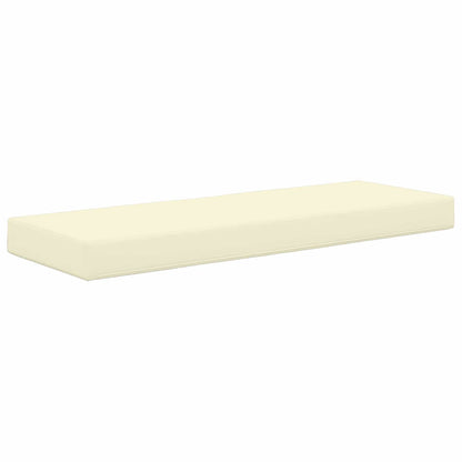 Cuscino da Sedia Esterno Crema 115 x 40 x 8 cm 100% Poliestere | homemem39
