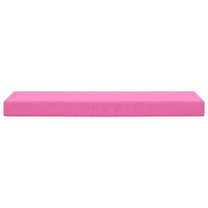 Cuscino da Sedia Esterno Rosa 111,5 x 40 x 8 cm 100% Poliestere