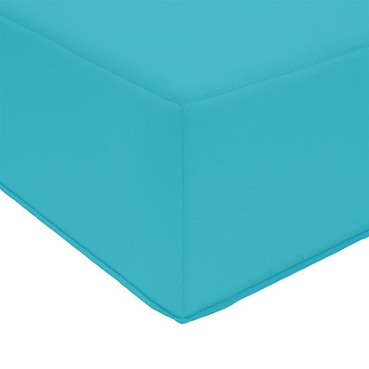 Cuscino da Sedia Esterno 100% Poliestere Turchese | homemem39