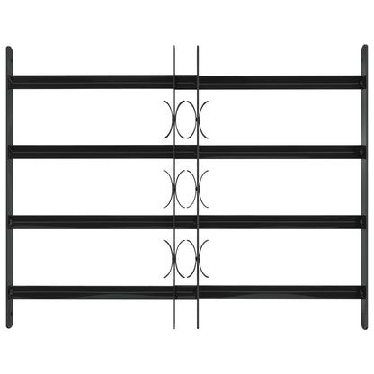 Griglia Finestra Nero 75.5 x 60 cm Acciaio verniciato a polvere