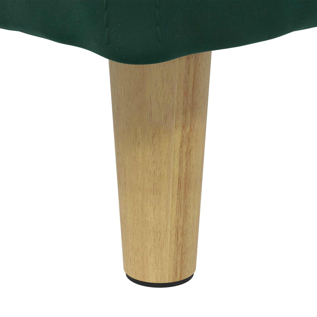 Pouf con Storage Verde Scuro 40 x 40 x 45 cm Velluto | homemem39