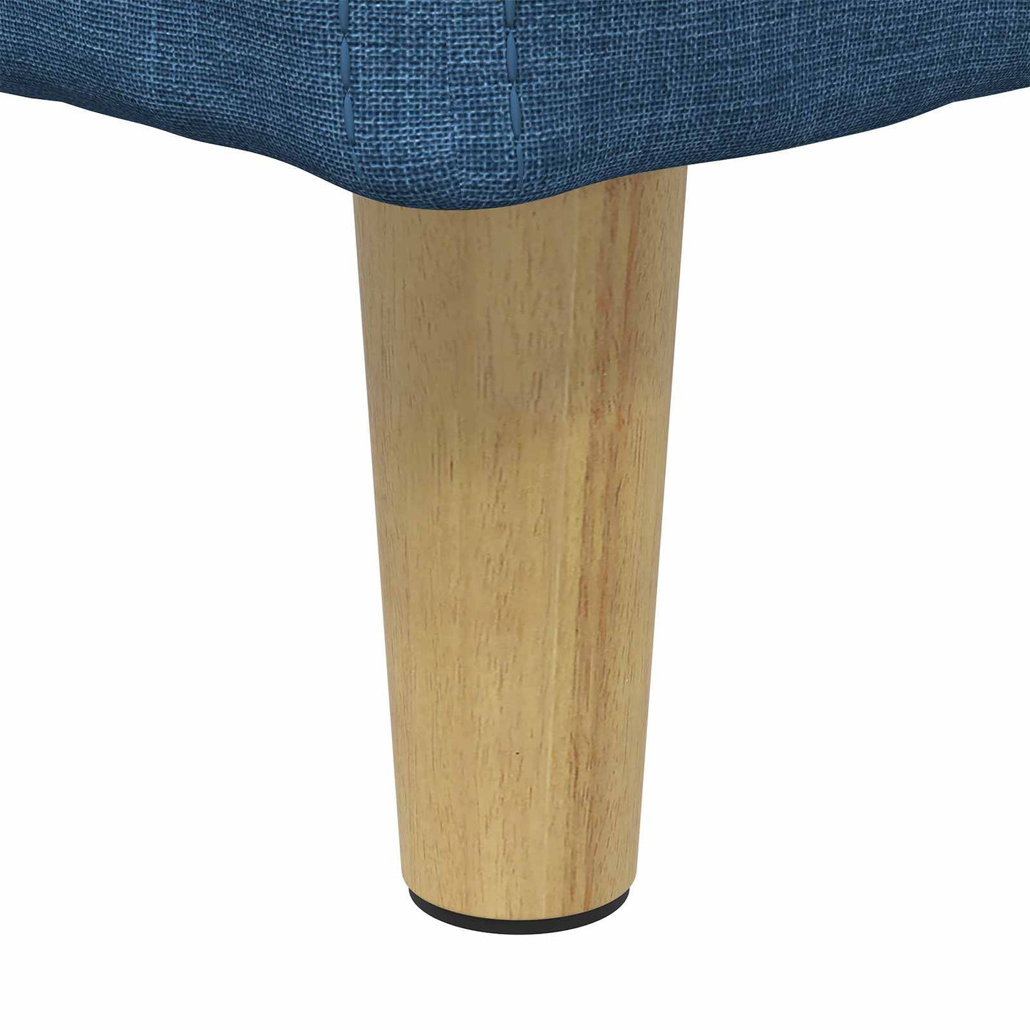 Pouf contenitore con cuscino Blu 80 x 80 x 45 cm Tessuto | homemem39