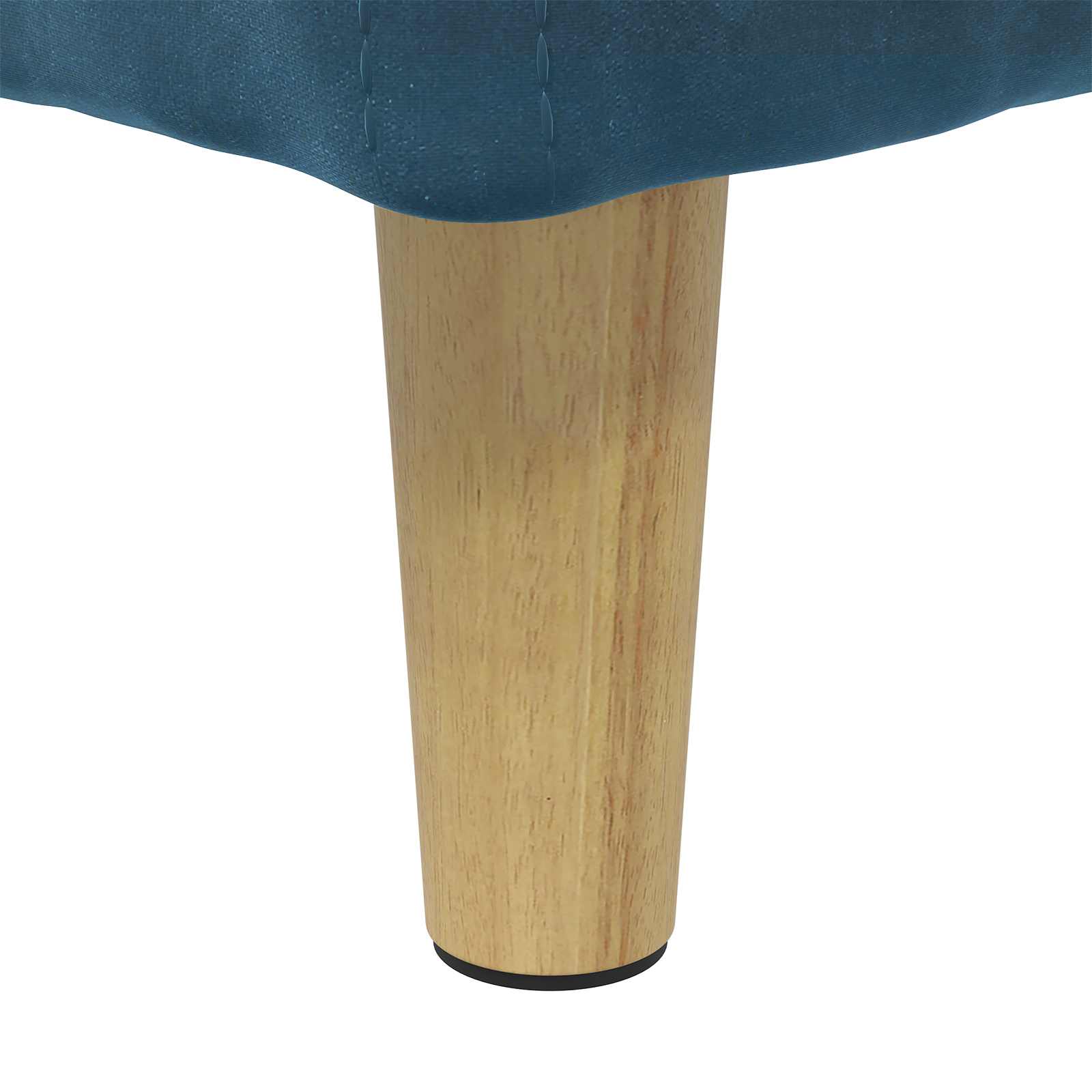 Pouf contenitore con cuscino Blu 80 x 80 x 45 cm Velluto | homemem39