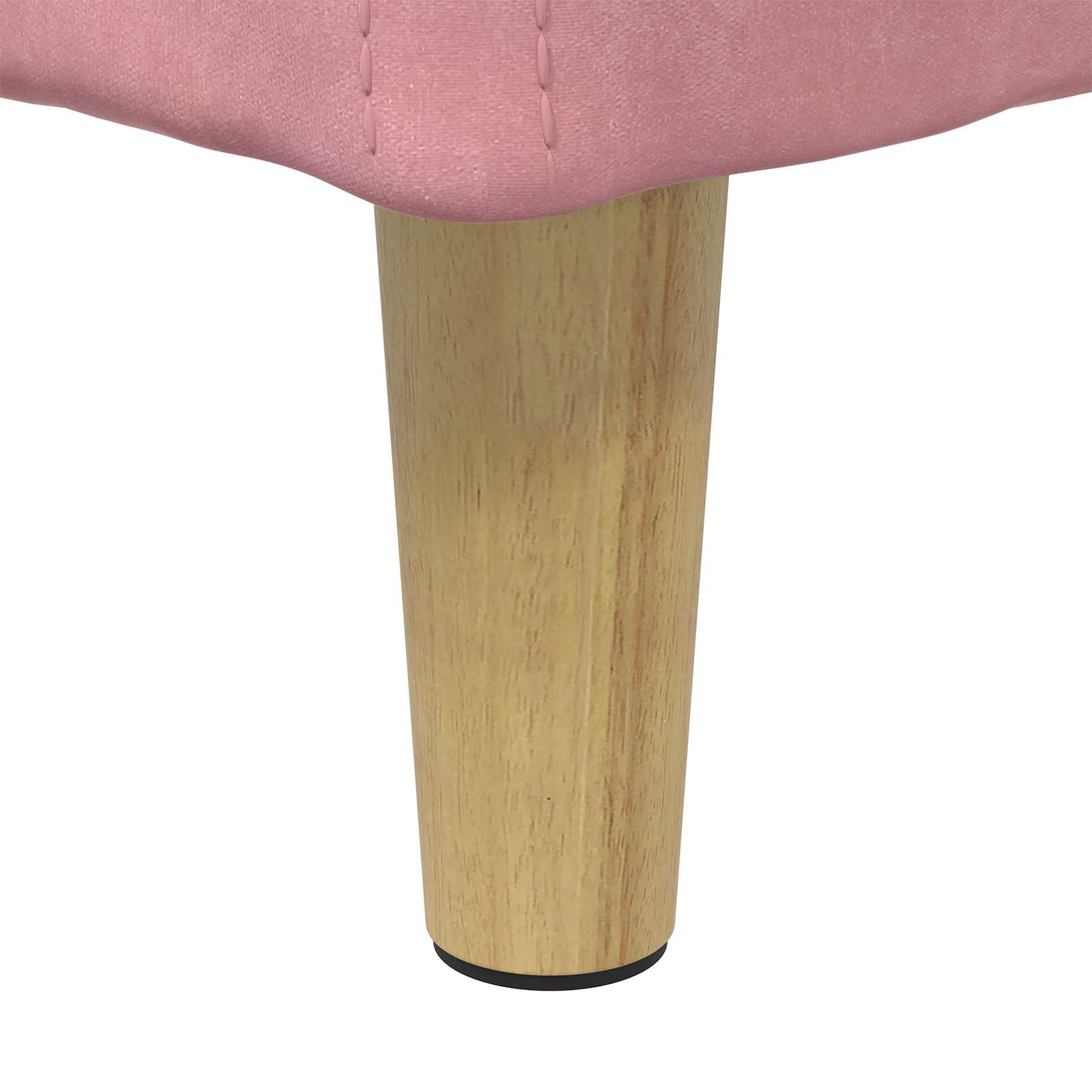 Pouf contenitore con cuscino Rosa 80 x 80 x 45 cm Velluto | homemem39