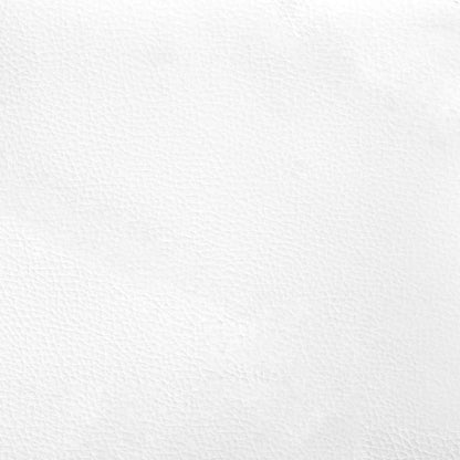 Pouf contenitore Bianco 80 x 80 x 45 cm Pelle sintetica | homemem39