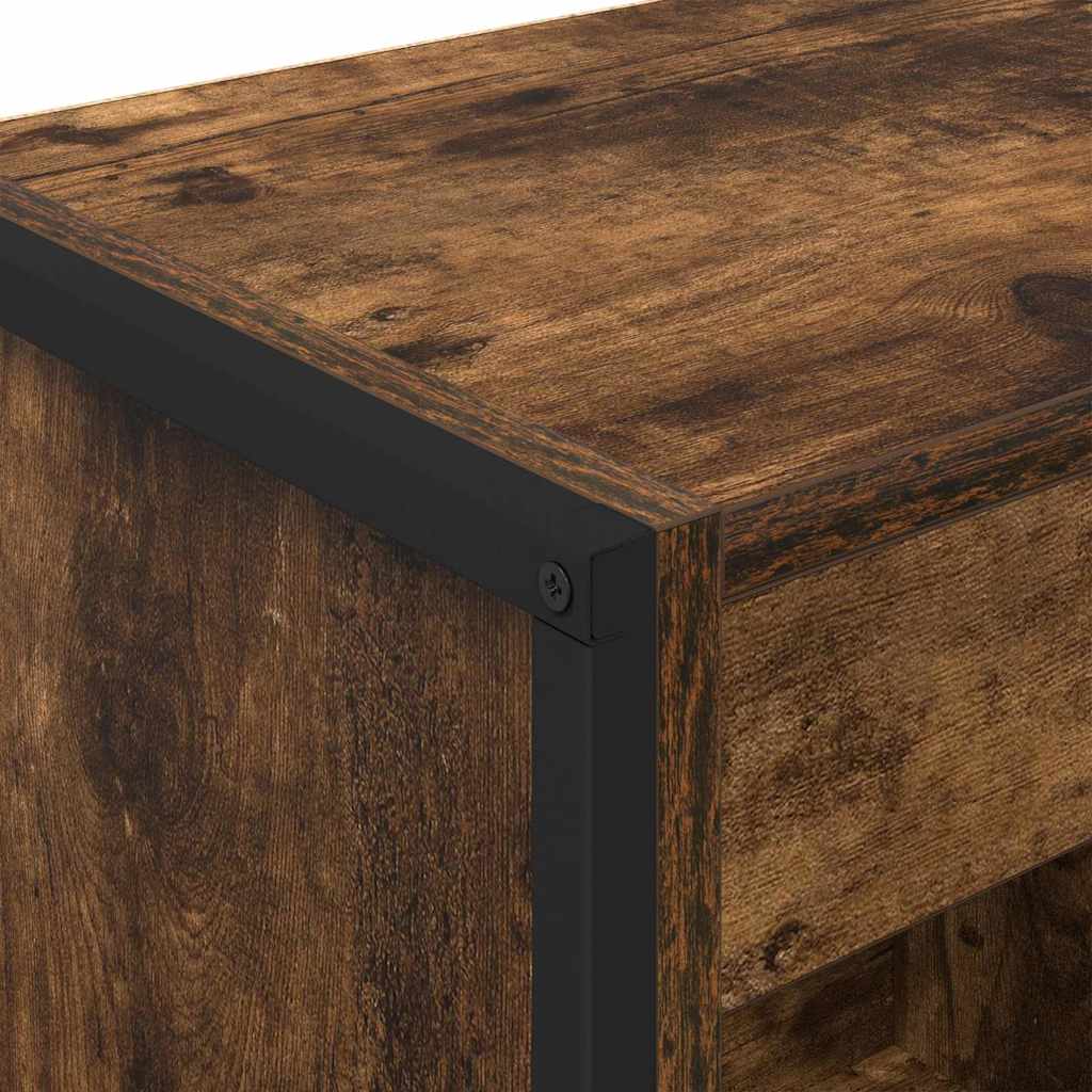 Armadio per Libri Quercia Fumosa 80 x 30 x 155 cm