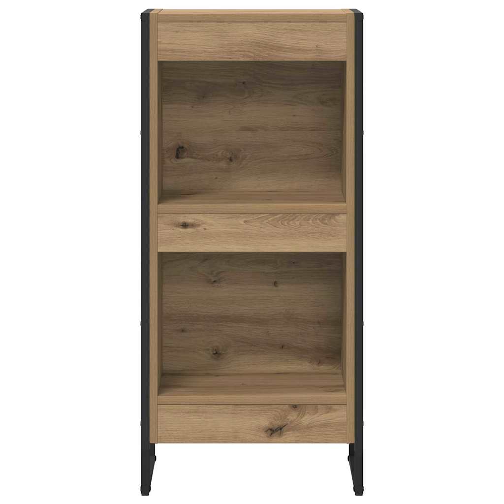 Armadio per Libri Rovere Artigianale 80 x 30 x 155 cm