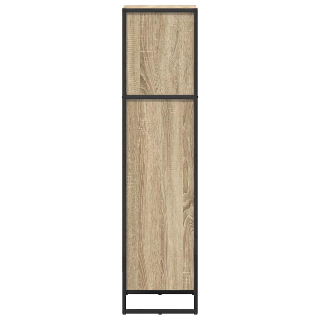 Armadio per Libri Sonoma 80 x 30 x 155 cm Legno multistrato