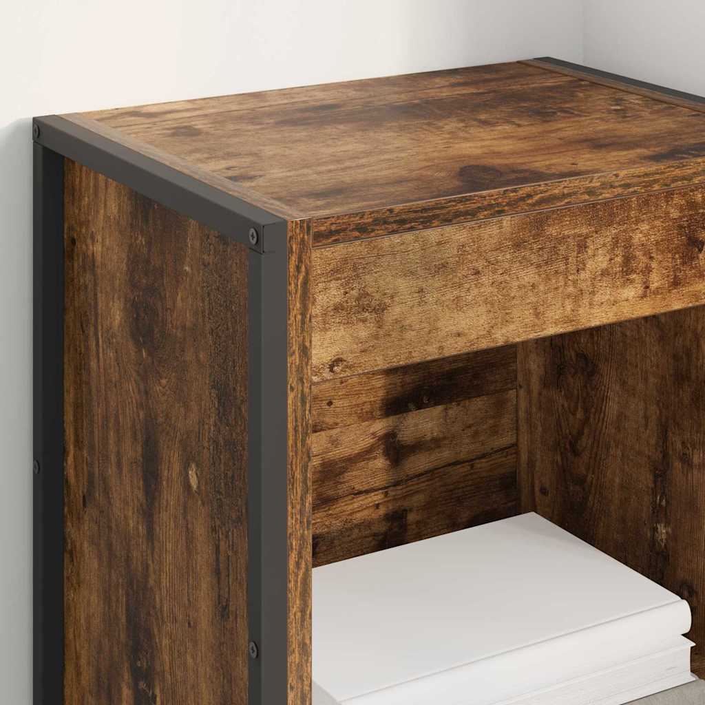 Armadio per Libri Quercia Fumosa 80 x 30 x 155 cm