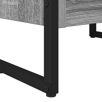 Armadio per Libri Grigio Sonoma 80 x 30 x 155 cm