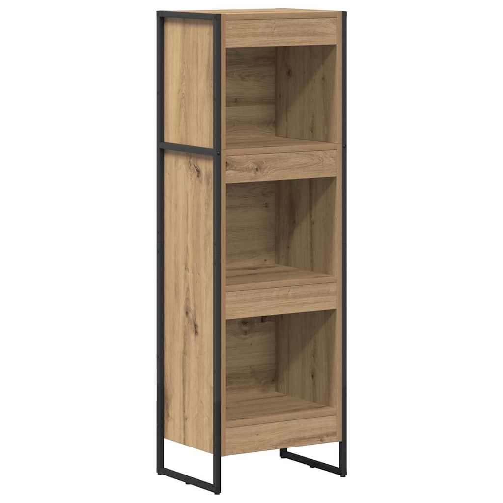 Armadio per Libri Rovere Artigianale 80 x 30 x 155 cm