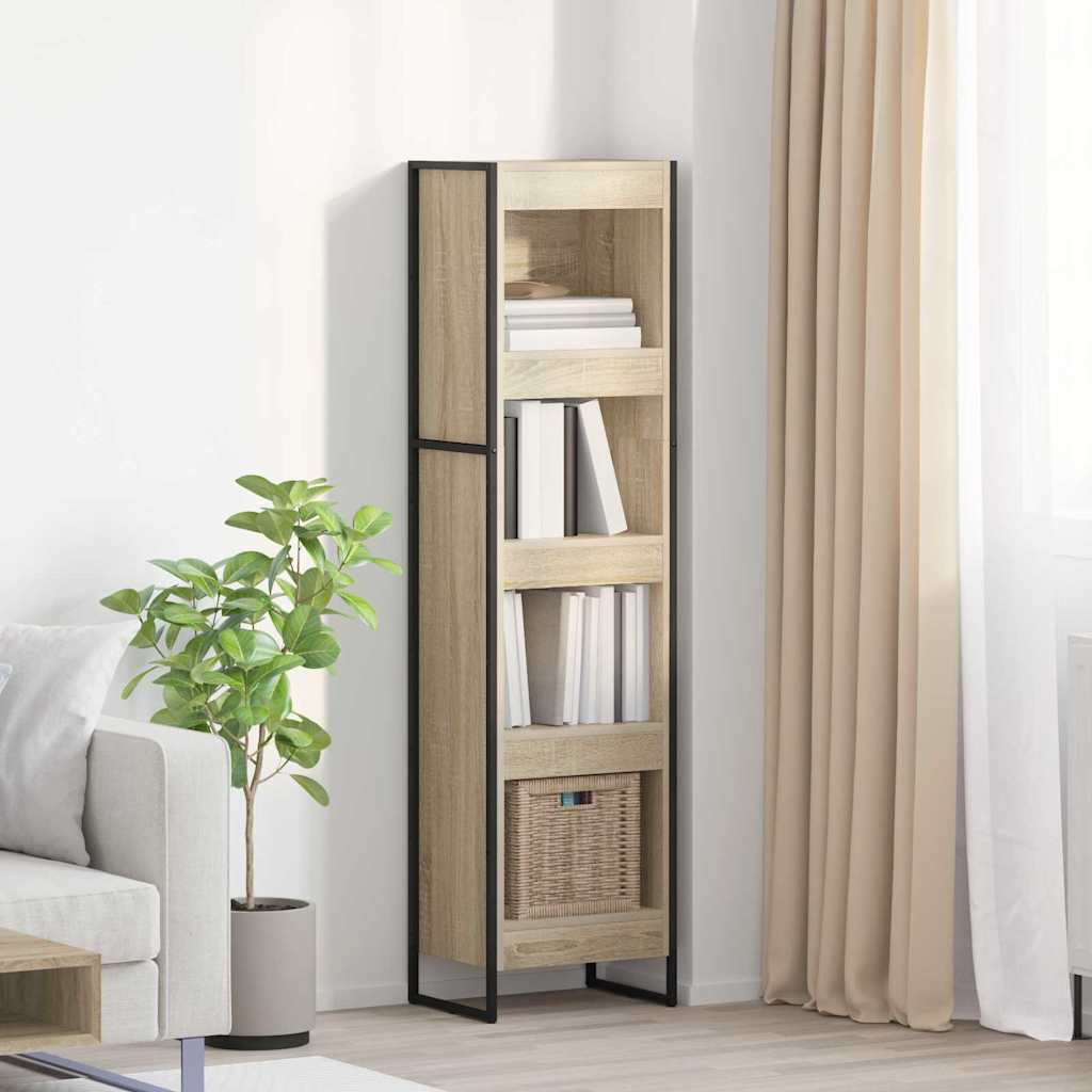Armadio per Libri Sonoma 40 x 30 x 155 cm Legno multistrato | homemem39