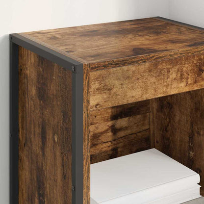 Armadio per Libri Quercia Fumosa 40 x 30 x 155 cm | homemem39