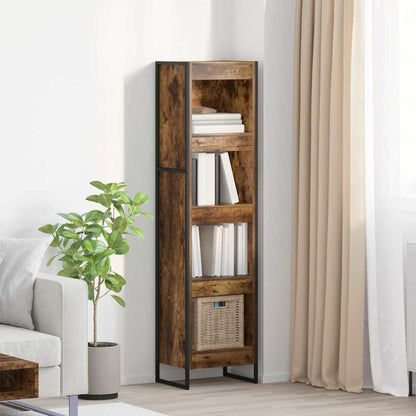 Armadio per Libri Quercia Fumosa 40 x 30 x 155 cm | homemem39