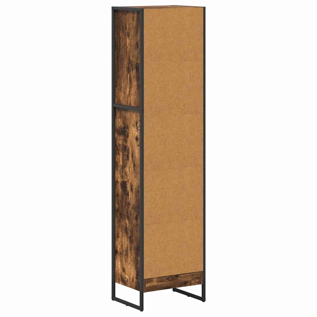 Armadio per Libri Quercia Fumosa 40 x 30 x 155 cm | homemem39
