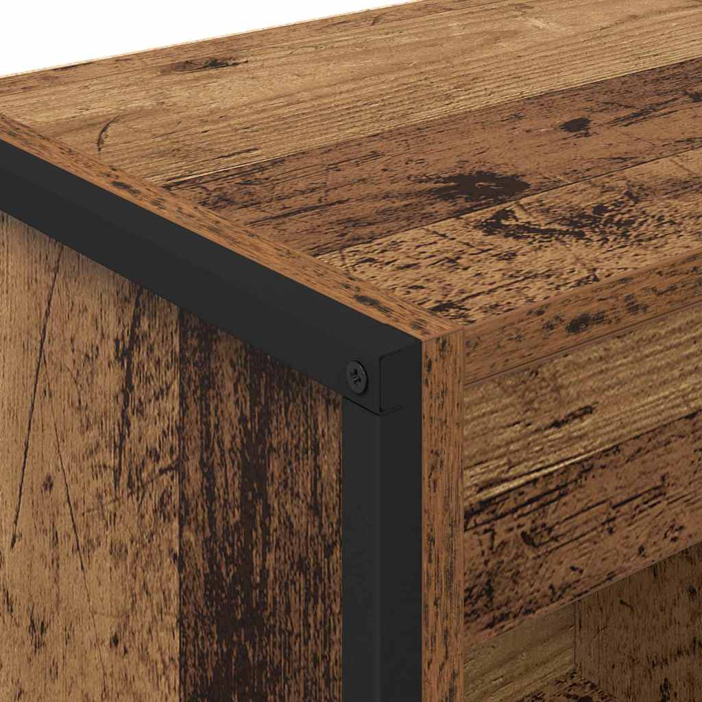 Armadio per Libri Legno vecchio 80 x 30 x 155 cm