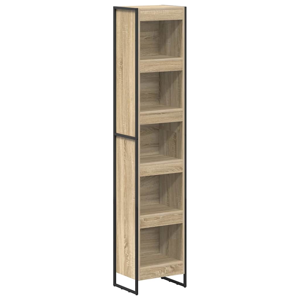 Armadio per Libri Sonoma 80 x 30 x 155 cm Legno multistrato