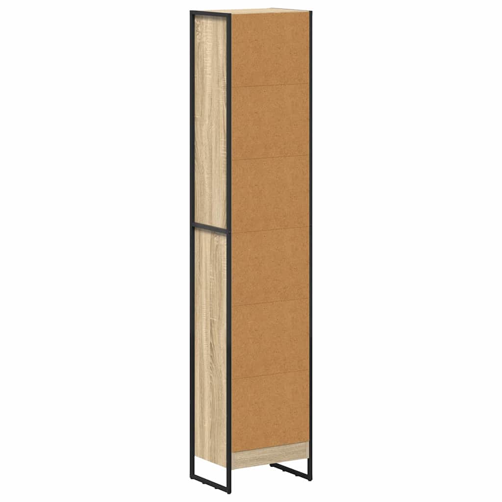 Armadio per Libri Sonoma 80 x 30 x 155 cm Legno multistrato