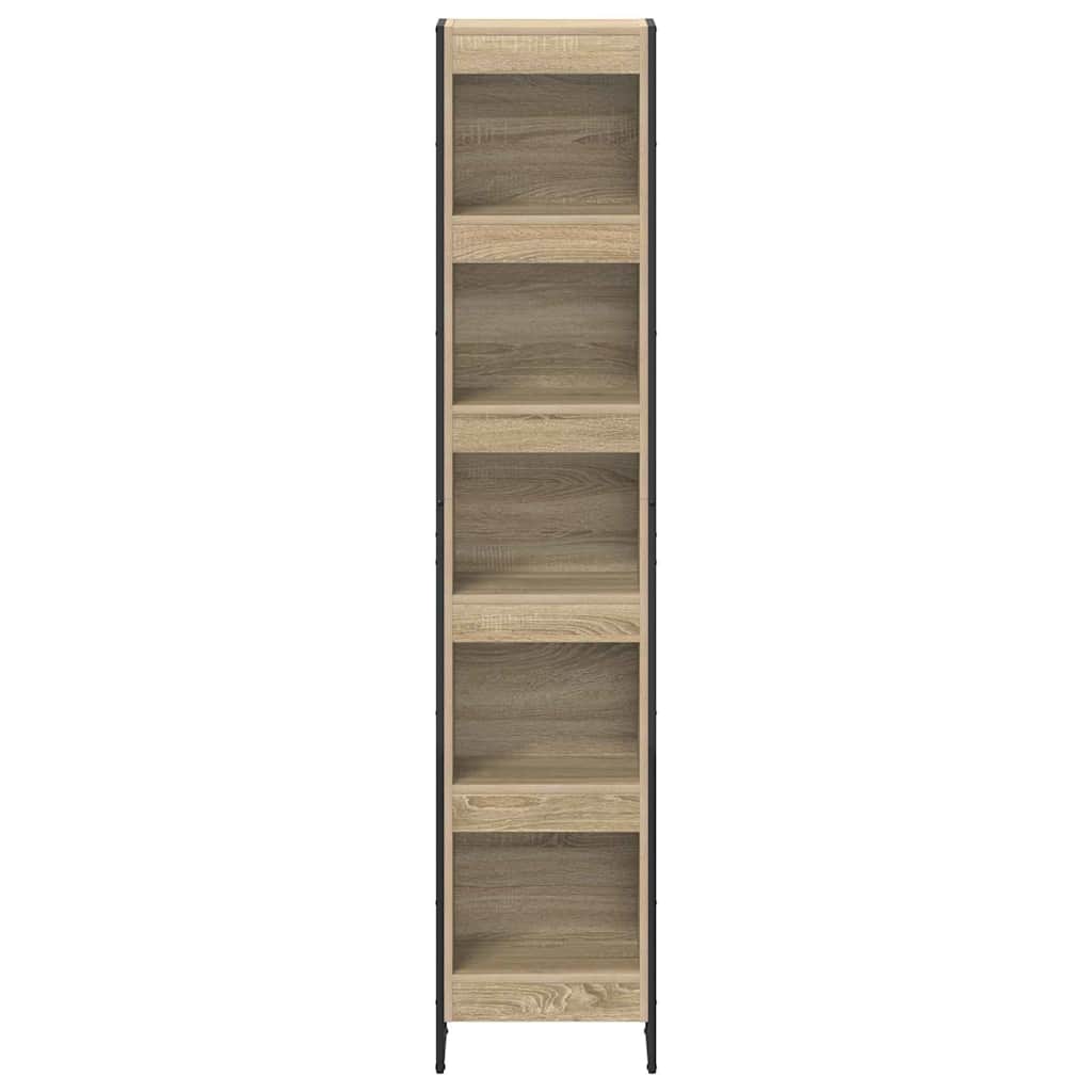 Armadio per Libri Sonoma 80 x 30 x 155 cm Legno multistrato