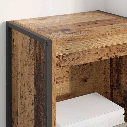 Armadio per Libri Legno vecchio 80 x 30 x 155 cm