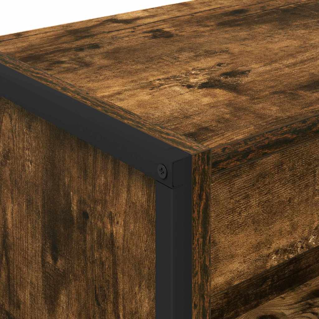 Armadio per Libri Quercia Fumosa 80 x 30 x 155 cm