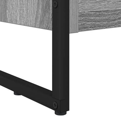 Armadio per Libri Grigio Sonoma 80 x 30 x 155 cm