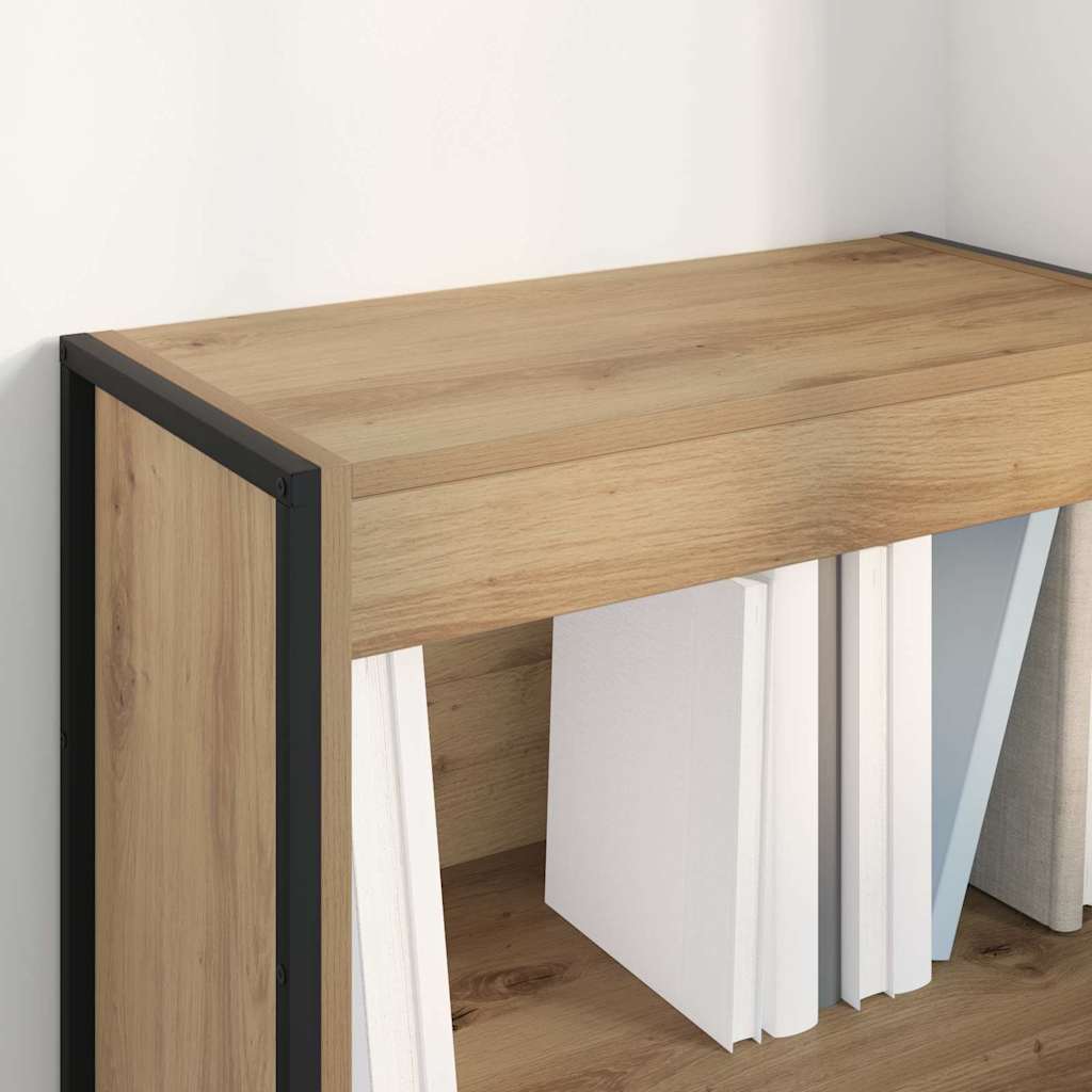 Armadio per Libri Rovere Artigianale 80 x 30 x 155 cm