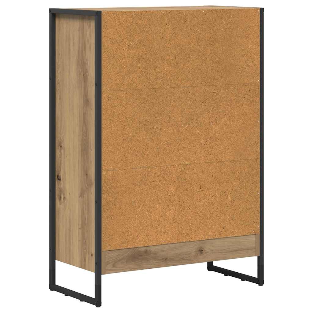 Armadio per Libri Rovere Artigianale 80 x 30 x 155 cm