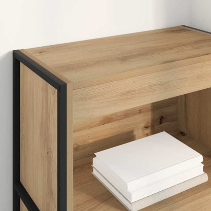 Armadio per Libri Rovere Artigianale 80 x 30 x 155 cm