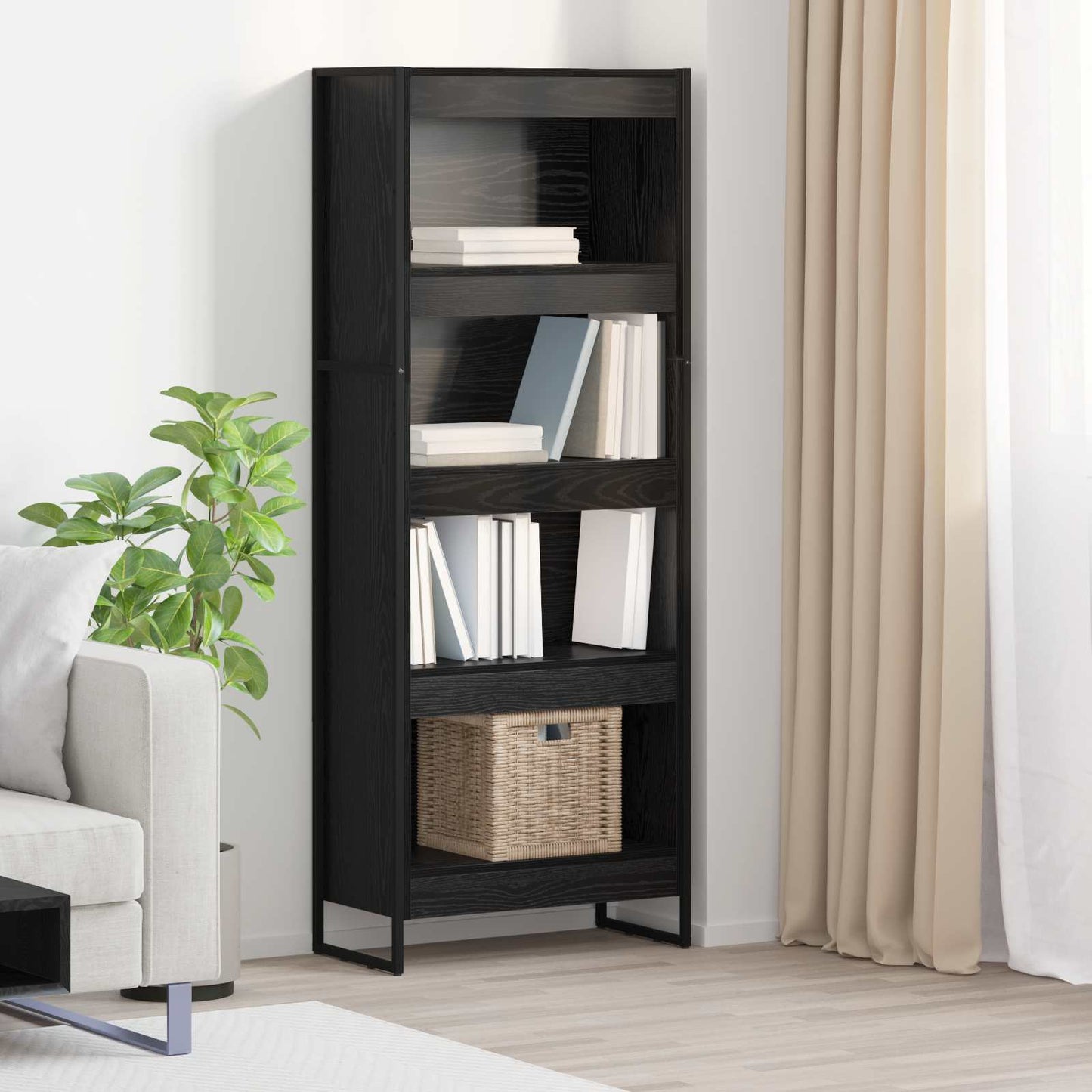 Armadio per Libri 60 x 30 x 155 cm Legno ingegnerizzato