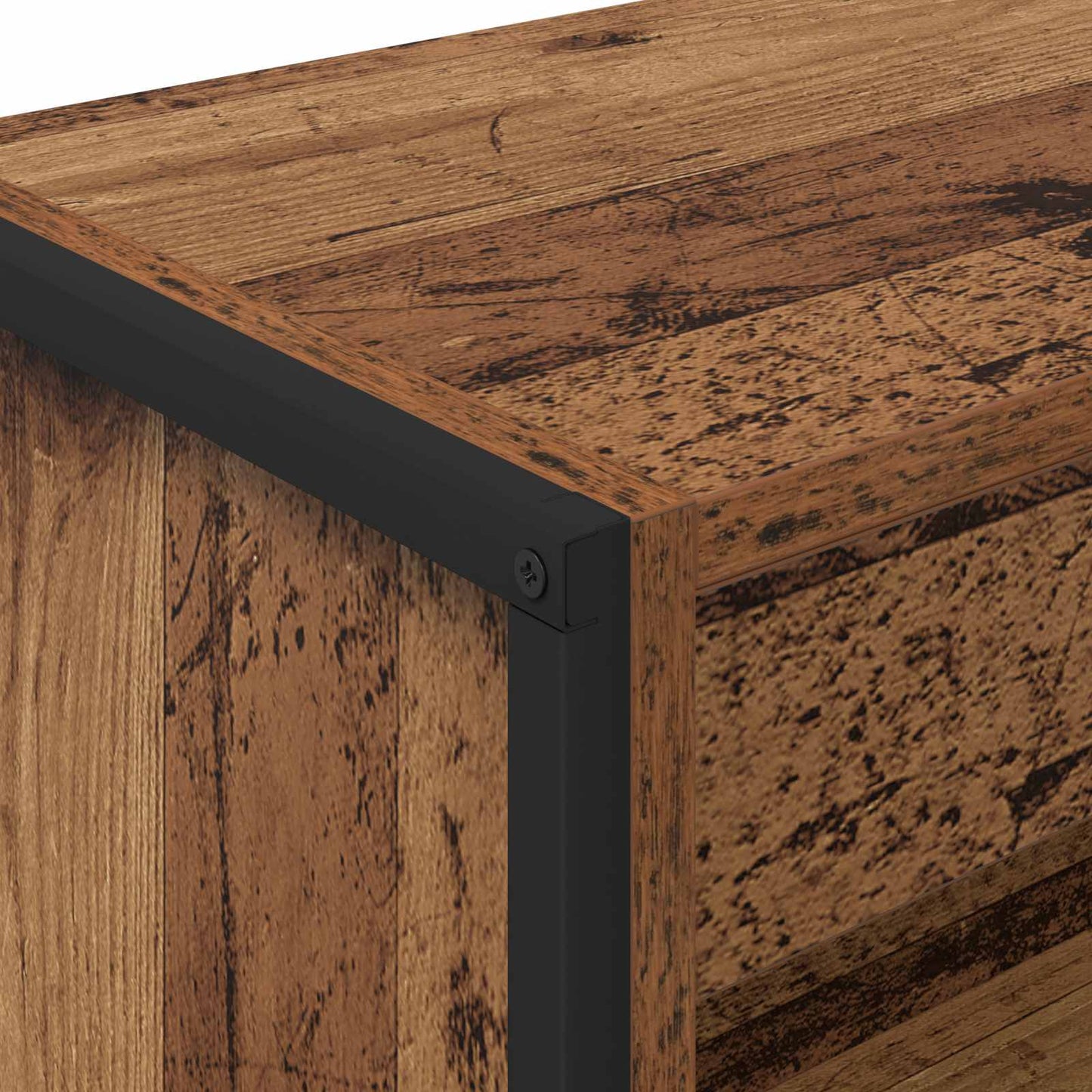 Armadio per Libri Legno vecchio 80 x 30 x 155 cm