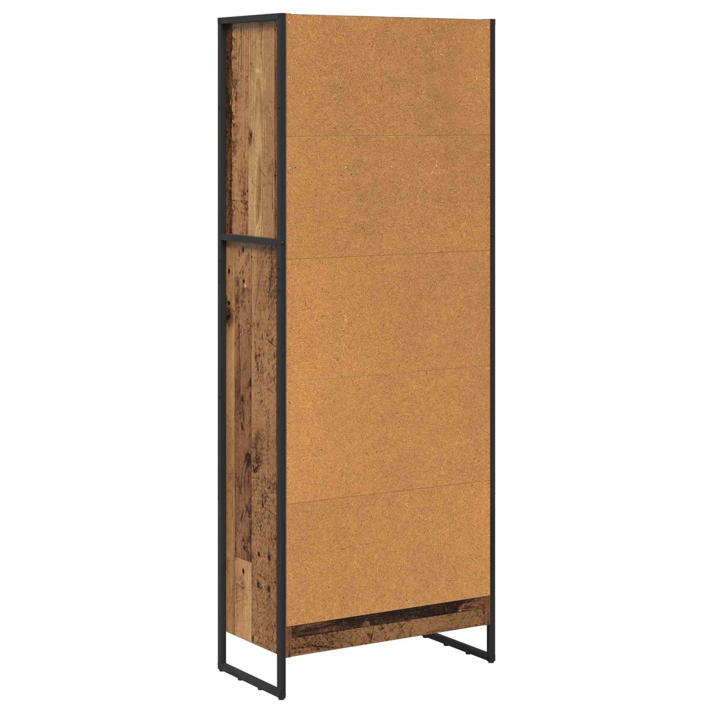 Armadio per Libri Legno vecchio 80 x 30 x 155 cm