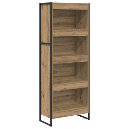 Armadio per Libri Rovere Artigianale 80 x 30 x 155 cm