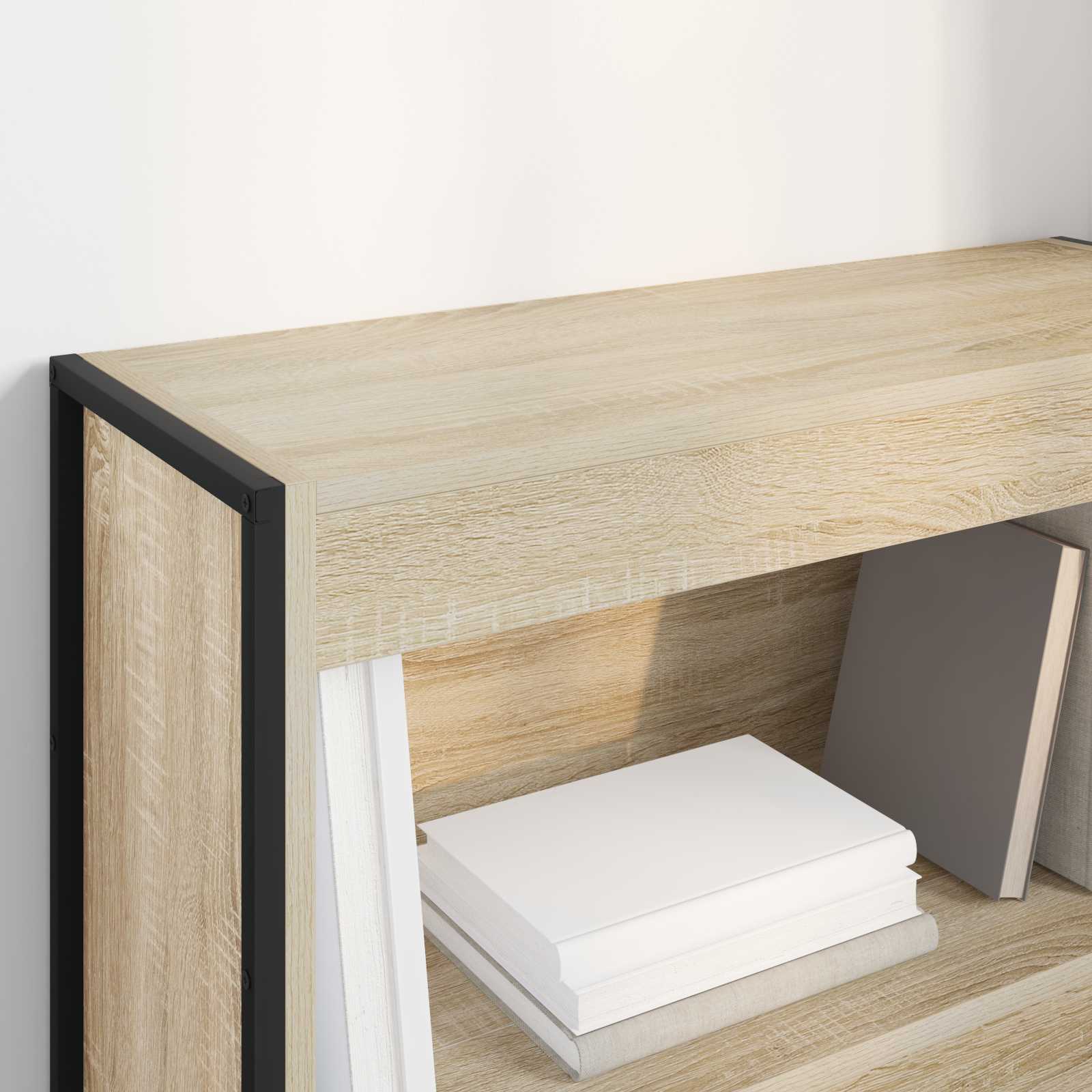 Armadio per Libri Sonoma 80 x 30 x 86,5 cm Legno multistrato | homemem39