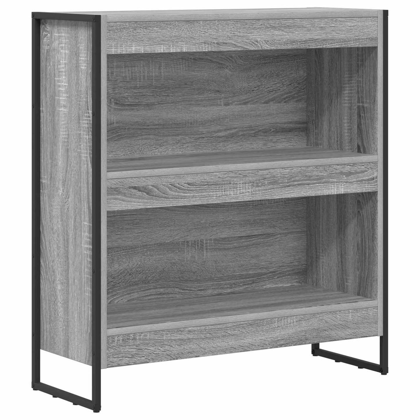 Armadio per Libri Grigio Sonoma 80 x 30 x 155 cm