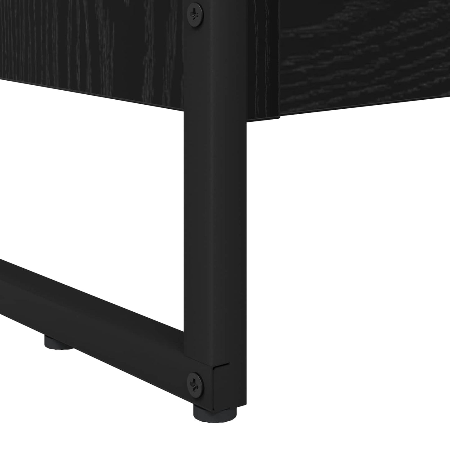 Armadio per Libri Rovere Nero 80 x 30 x 155 cm