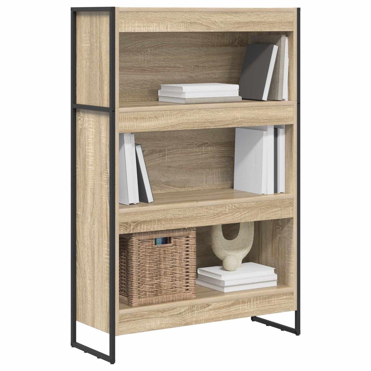 Armadio per Libri Sonoma 80 x 30 x 155 cm Legno multistrato