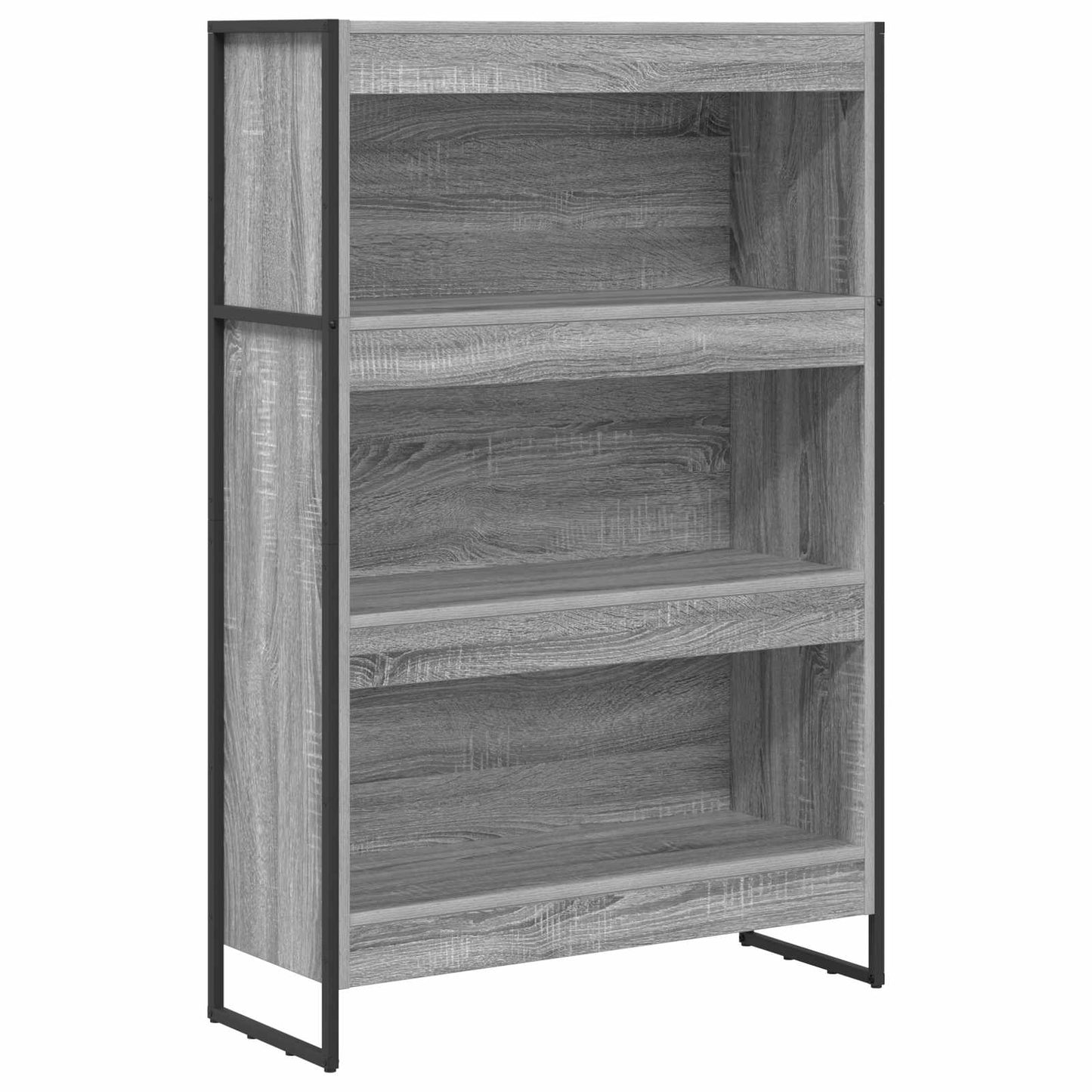 Armadio per Libri Grigio Sonoma 80 x 30 x 155 cm